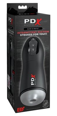 PDX Elite Suck-O-Matic Masturbator, vollautomatisch, 7 Vibrations- und Saugmodi