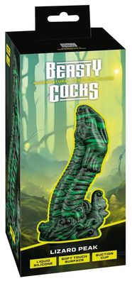 Beasty Cocks by You2Toys Dildo Lizard Peak, größe: 22cm, farbe: marmoriert