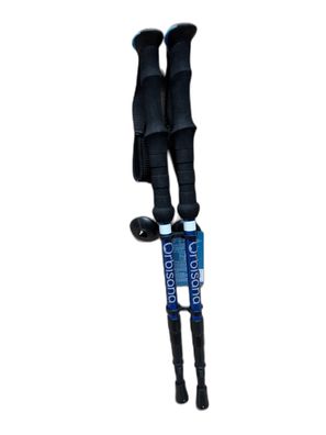 Orbisana Trekkingstöcke aus Aluminium verstellbar 57-130 cm mit