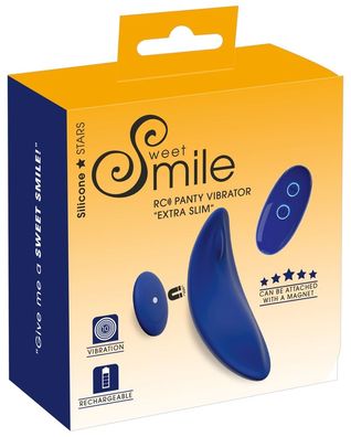 Sweet Smile Panty Vibrator Extra Slim - Intensiver Vibro-Spaß to go!