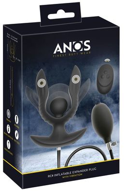 ANOS RC Inflatable Vibro Expander Plug Schwarz