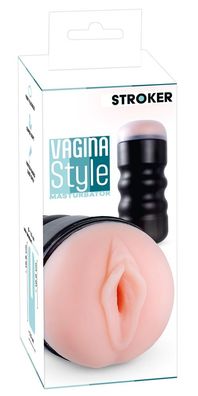 Stroker Vagina Style Masturbator hautfarben, realistische Lustoeffnung