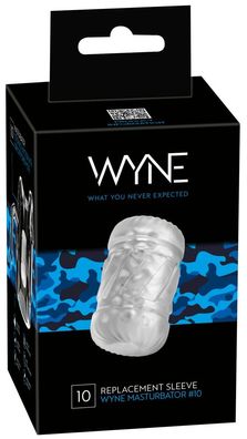 WYNE Ersatz-Sleeve für Masturbator 10 transparent