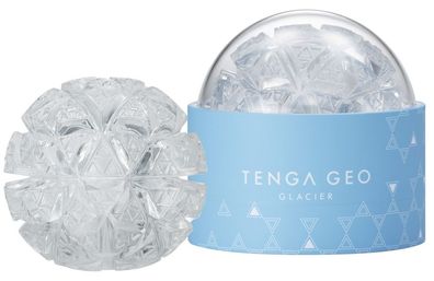 TENGA GEO Glacier Transparenter Masturbator weiß