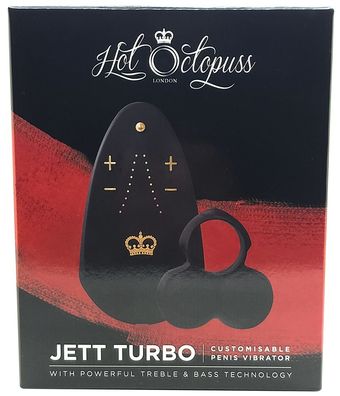 Hot Octopuss Jett Turbo Penisvibrator schwarz