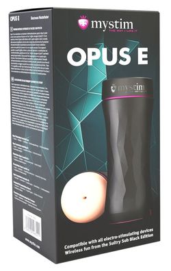 LovePlug E-Stim Masturbator - Anus-Öffnung - 21,5cm