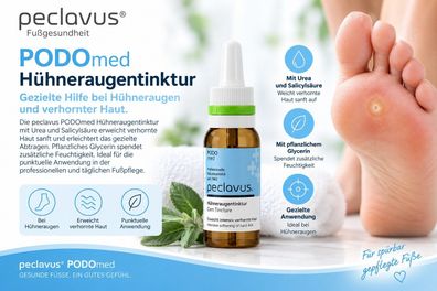 peclavus® PODOmed Hühneraugentinktur - 20 ml