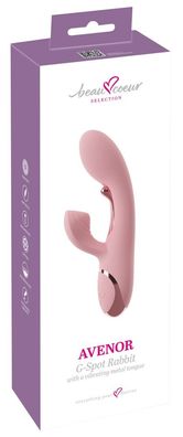 beau cœur Avenor G-Spot Rabbit Vibrator Rosa