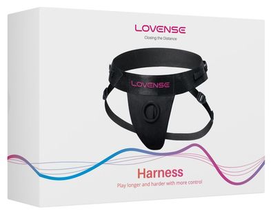Lovense Strapless Harness Lapis schwarz