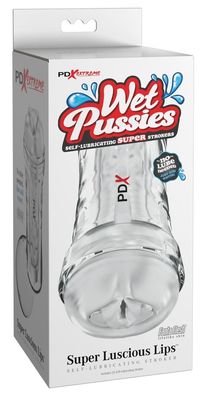 PDX Extreme Transparent-Masturbator ohne Gleitmittel