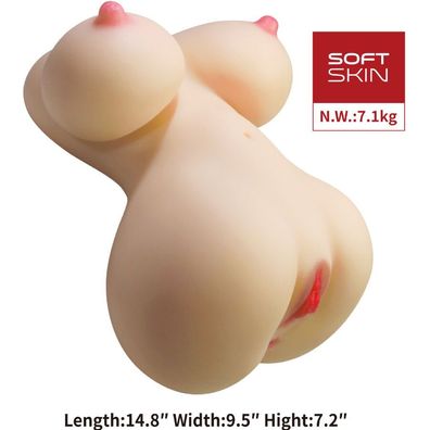 Crazy Bull Fiona Masturbator-Torso mit Vagina und Anal 7,1 kg