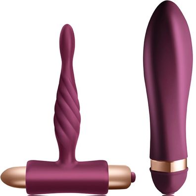 Climaximum Dare Kit Twisted Vibrator und Analplug Anfänger Set