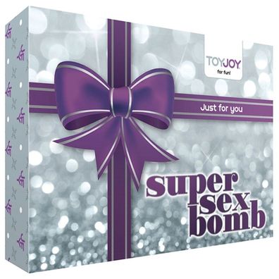 Toyjoy Super Sex Bomben Box Toy-Set mit Vibrator und Handschellen