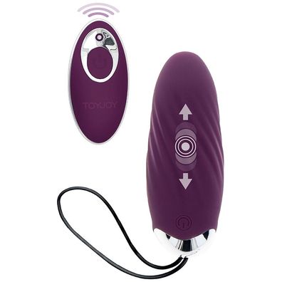 Toyjoy Happiness Knock Knock Eggstavagant Vibrator mit Fernbedienung lila