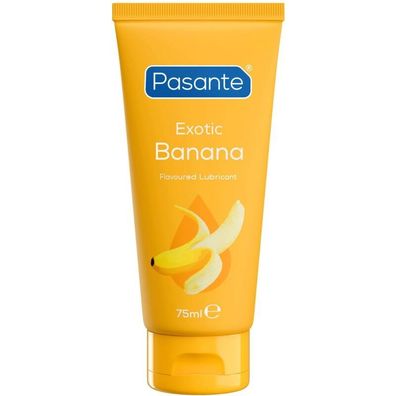 Pasante Gleitgel mit Bananengeschmack, wasserbasiert, 75 ml
