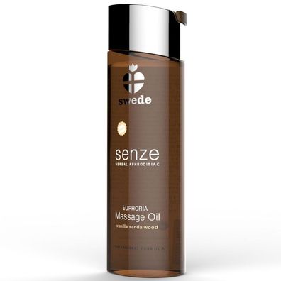 Swede Herbal Aphrodisiacum Massageöl Euphoria 150 ml Vanille-Sandelholz