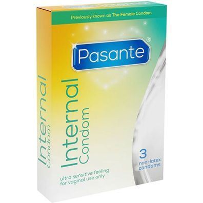 Pasante Innenkondom ohne Latex 3 Stück