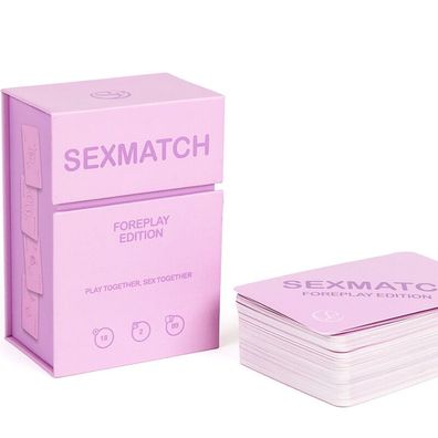 Secretplay 100% Games Sexmatch Vorspiel Edition Kartenspiel für Paare