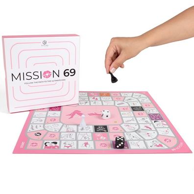 Secretplay 100% Games Brettspiel Mission 69 für Paare