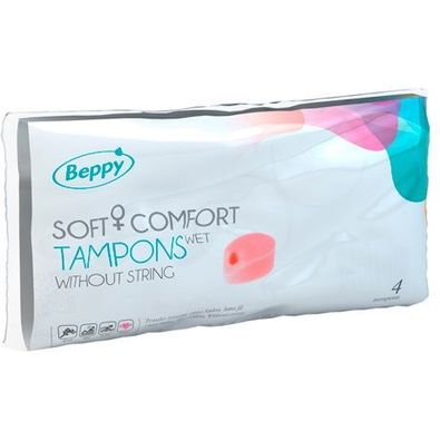 Beppy Soft Comfort Tampons WET 4 Stück für Sex und Sport