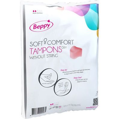 Beppy Soft-Comfort Tampons Dry 30 Stück für Sex während der Periode
