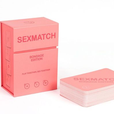 Secretplay 100% Games Sexmatch Bondage Edition Kartenspiel für Paare