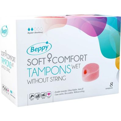 Beppy Soft Comfort Tampons mit Gleitgel, 8 Stück