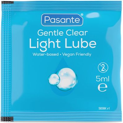 Pasante Gleitmittel auf Wasserbasis 5 ml Einzeldosisbeutel