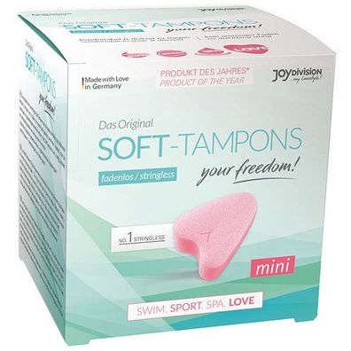 Joydivision Soft-tampons Original Weiche Tampons Mini 3 Stück