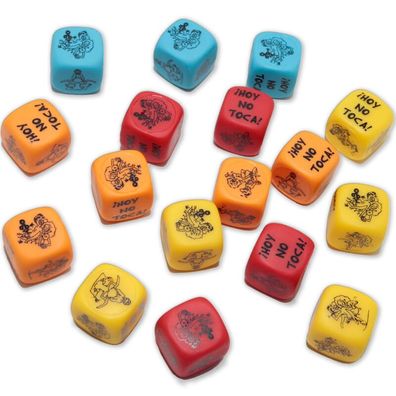 Diablo Picante Würfelspiel der Haltungen, fluoreszierend