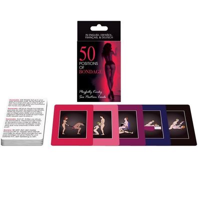 Kheper Games 50 Positionen Bondage-Karten Fesselspiele Sexstellungskarten