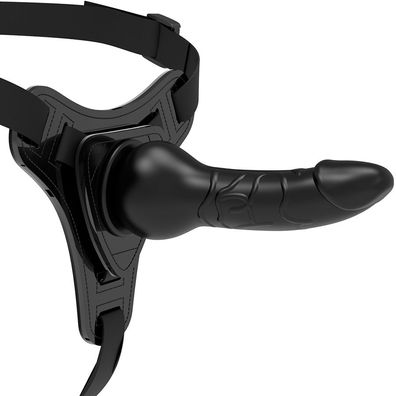 Fetish Submissive Harness Silikon-Strap-On 16 cm