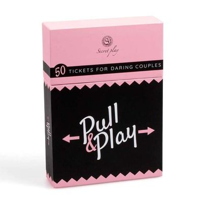 Secretplay 100% Games Kartenspiel Ziehen und Spielen für Paare