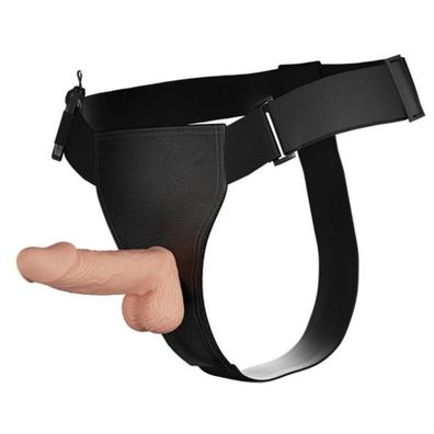 Baile Harness Collection Ultra Geschirr mit Dildo 19,4 cm Natural