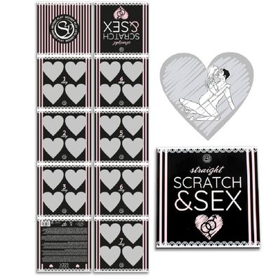 Secretplay 100% Games Scratch & Sex Rubbelspiel für heterosexuelle Paare