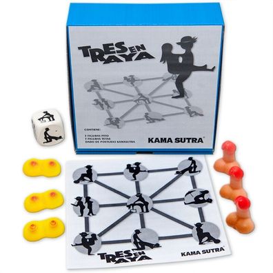 Diablo Picante Kamasutra Tic-Tac-Toe Erotikspiel mit Würfel