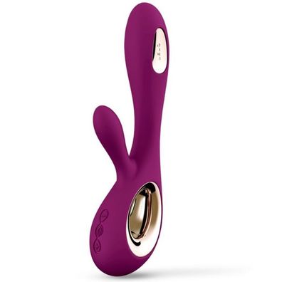 Lelo Soraya Wave Vibrator Rabbit Deep Rose – G-Punkt- und Klitorisstimulator