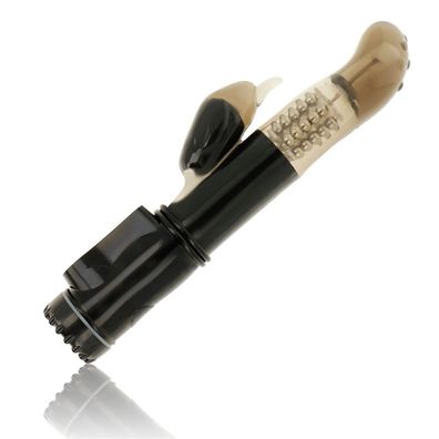 Ohmama Vibrators Rotator-Vibrator mit Delfin-Klitoris-Stimulator, 22,5 cm