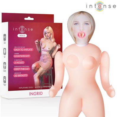Intense Bodies & Masturbators aufblasbare Puppe Ingrid mit 3 Öffnungen