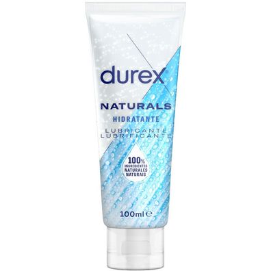 Durex Lubes Naturals Feuchtigkeit Gleitmittel ohne Duft- und Farbstoffe