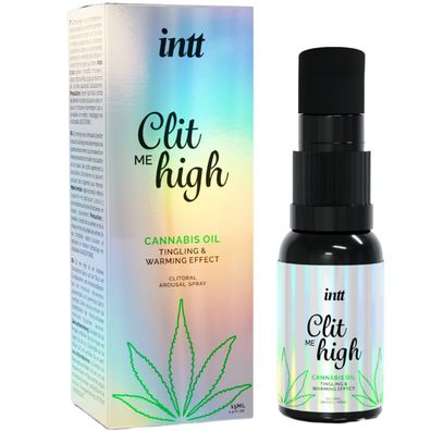 Intt Releases Clit ME High Klitoris-Erregungsspray mit Cannabisöl 15 ML