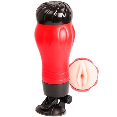 Crazy Bull Flora Vagina Masturbator mit Vibration und Saugbasis