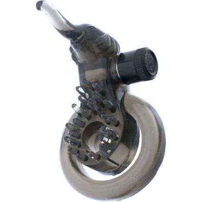Seven Creations Vibrationsring mit Klitorisstimulator, 5 cm