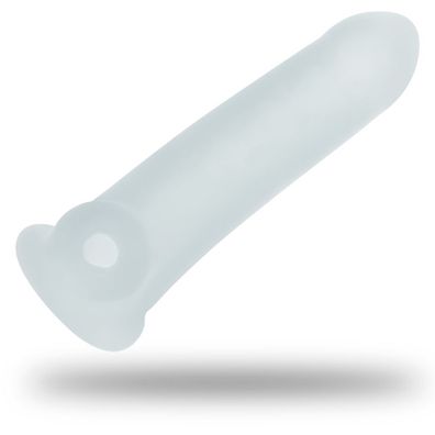 Ohmama FOR HIM Silikon-Penishülle mit Hodenabdeckung, 10 cm