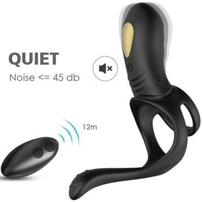 Armony FOR HIM Joy Jumper Ringvibrator mit Fernbedienung Schwarz