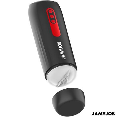 Jamyjob Phantom Automatischer Masturbator mit Saug- und Stoßmodi