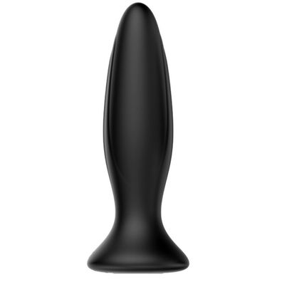 MR Play Wiederaufladbarer Analplug mit Vibration, Silikon
