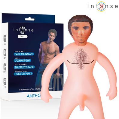 Intense Bodies &amp; Masturbators Aufblasbare Puppe Anthony mit 3D-Penis