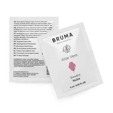 Bruma Aloe Vera Gleitgel mit Zuckerwatte-Geschmack 6 ml