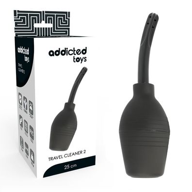 Addicted Toys Squeeze Clean Einlauf-System Schwarz